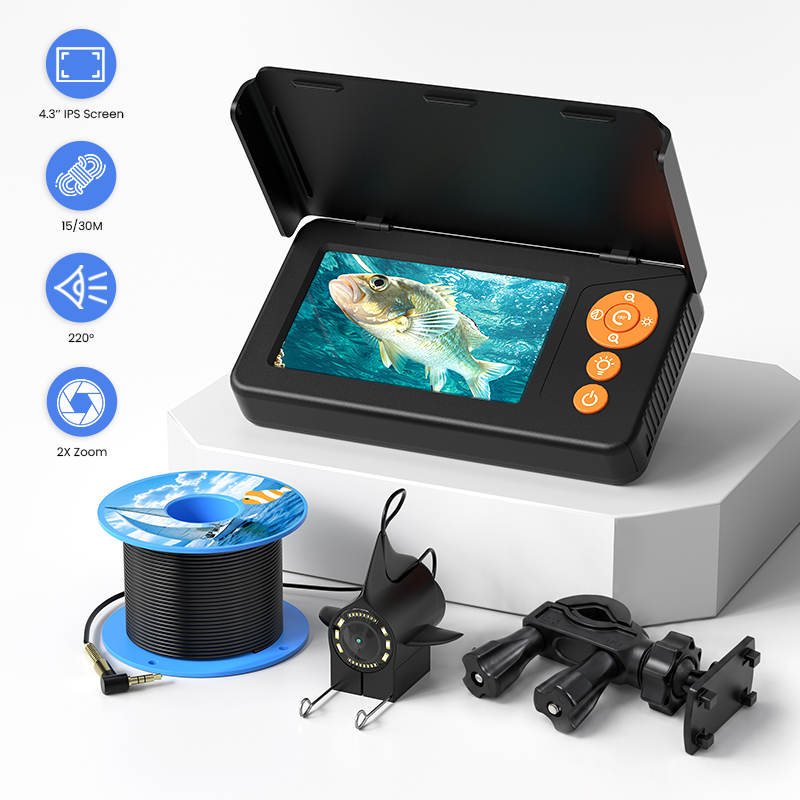 Fish Finder Portable - Kamera do wędkowania podwodnego z ekranem