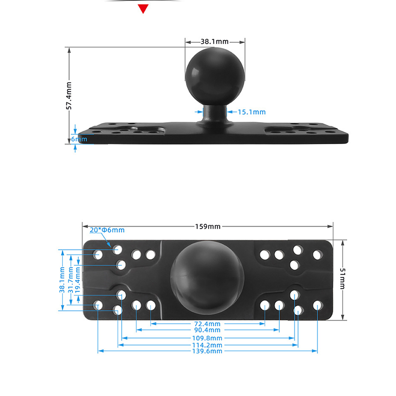 Uchwyt do echosondy morskiej o – Fish Finder Mount recenzja i cena