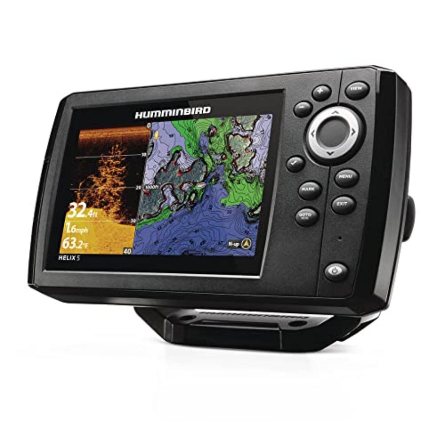 Zestaw echosondy Helix 5 i akc – Fishing Gps recenzja i cena