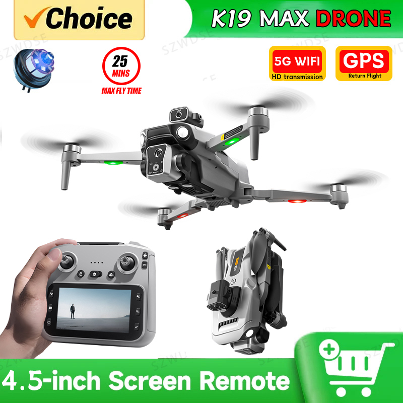 Dron 2026 K19 MAX GPS z kamerą – Fishing Gps recenzja i cena